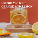 Orange And Lemon Tea,Fresh Oranges And Lemons,Rich In Vitamin C,Real And Delicious,Hot And Cool Drinks